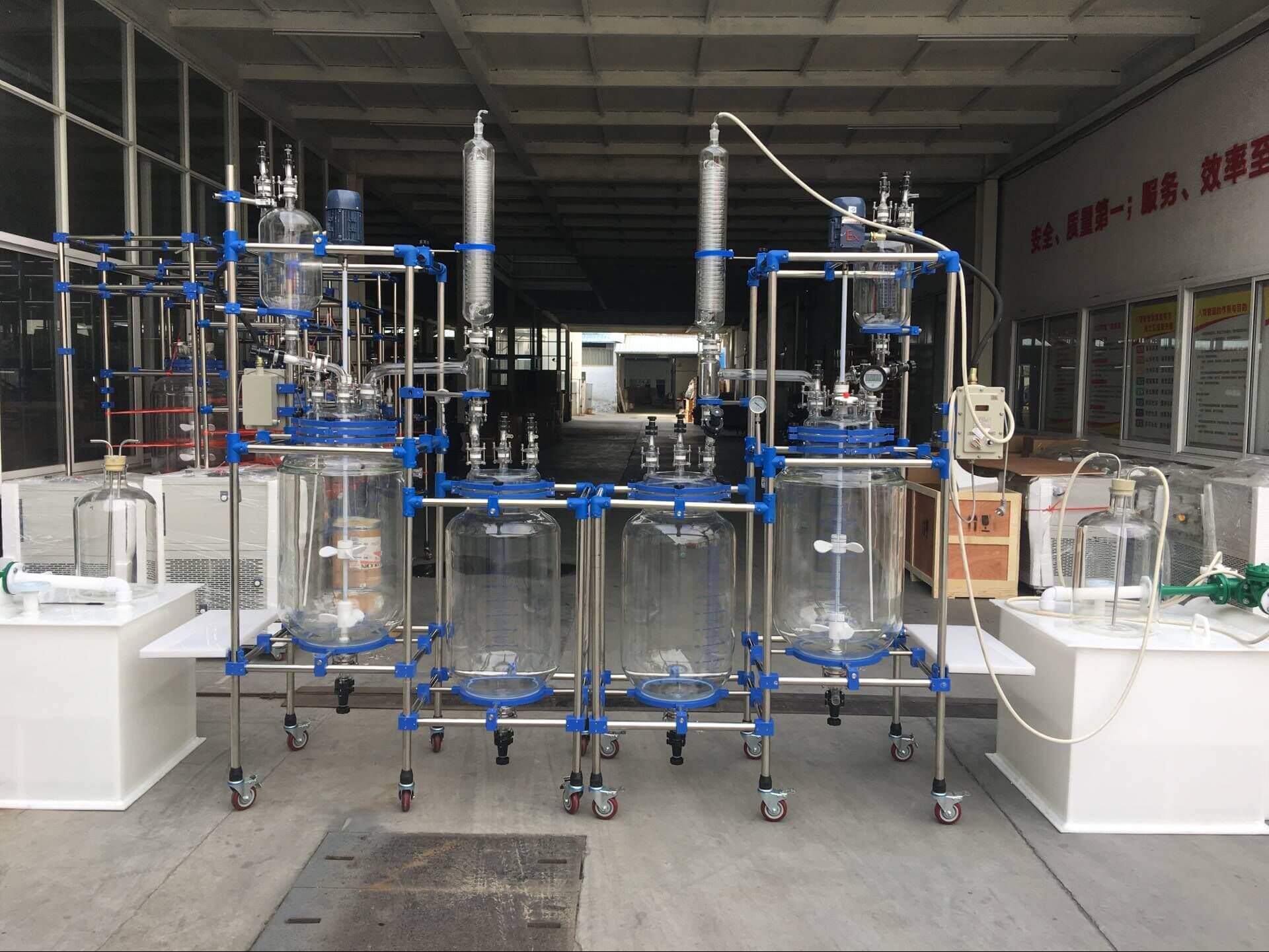 100L jacketed glass reactor for sale 100L jacketed glass reactor for sale