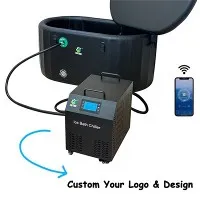 Jégfürdőkád vízhűtő készlet Wi-Fi személyre szabható gyártó